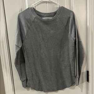Gray Long Sleeve Sweatshirt
